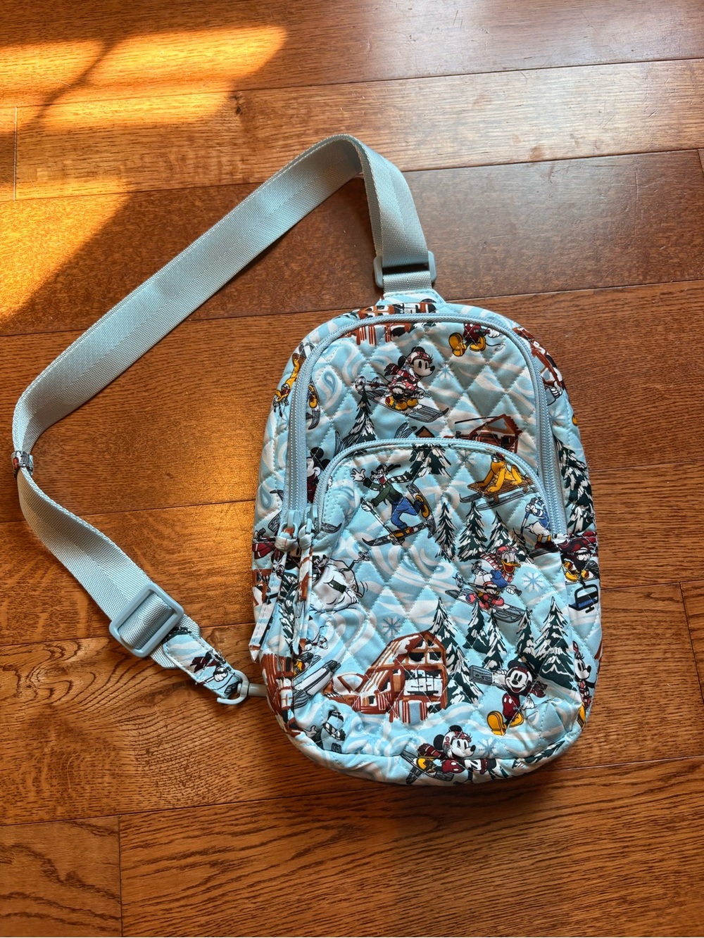 Vera Bradley Disney Ski Weekend Lorman Sling Backpack